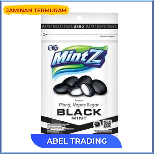 

MINTZ CHEWY BLACK MINT 40g
