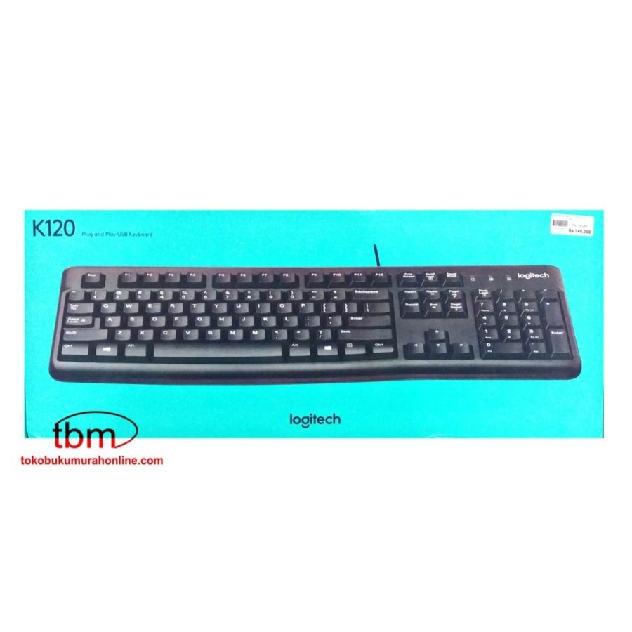 KEYBOARD CLASSIC LOGITECH K120 / KEYBOARD LOGITECH K120