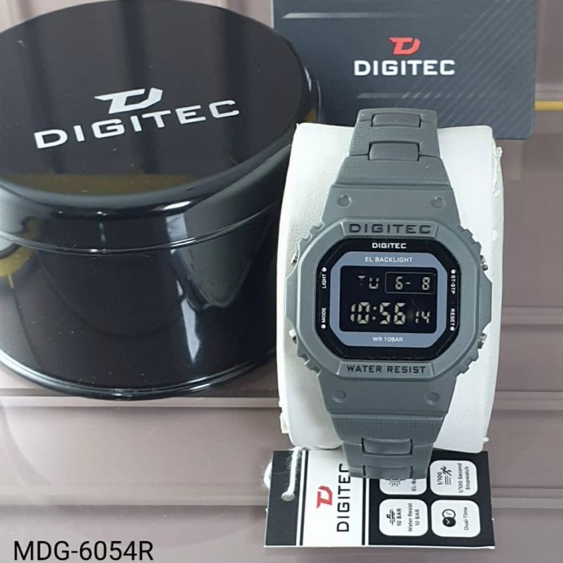 BIG SALE DIGITEC DG 6054 R / DG-6054R / DG6054R Resin Watch Jam Tangan ORIGINAL