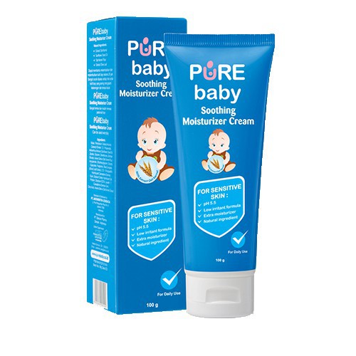 Pure Baby Soothing Cream 100gr WHS