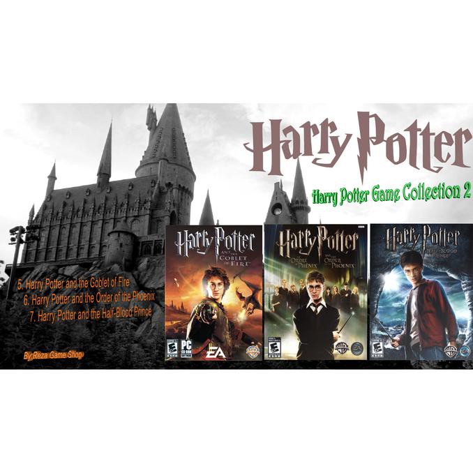 Kaset Game Cd / Dvd Game Pc Harry Potter Game Collection 2 TERLARIS