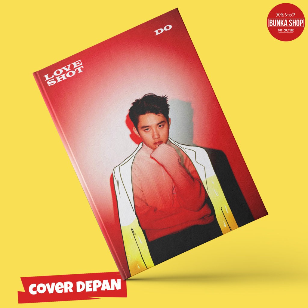 

Note Book Musik Korea Kpop Exo DO Hardcover A5 Buku Tulis Catatan Murah