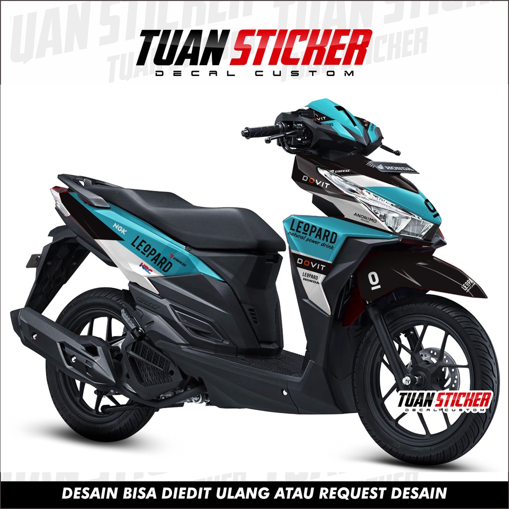 Sticker Striping decal Vario Led 125 decal Vario 150, Sticker Vario 125 150, Striping Vario Old Leop