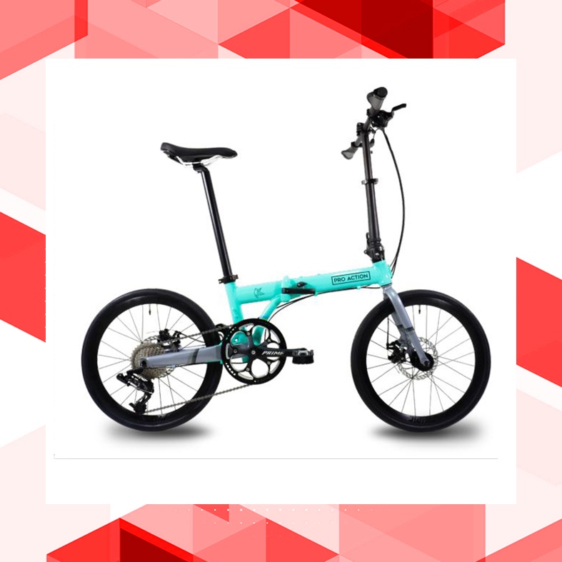 Sepeda Lipat Seli Pro Action Falcon 10speed 10s not Fnhon