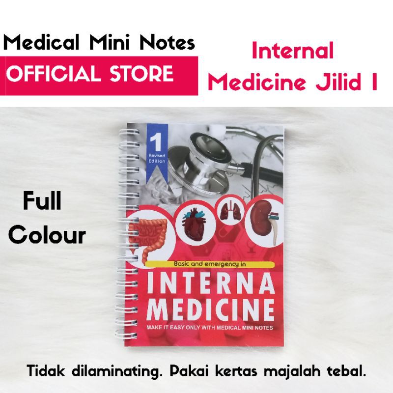 Jual Original! Medical Mini Notes Interna Jilid 1 | MMN Interna Jilid 1 ...