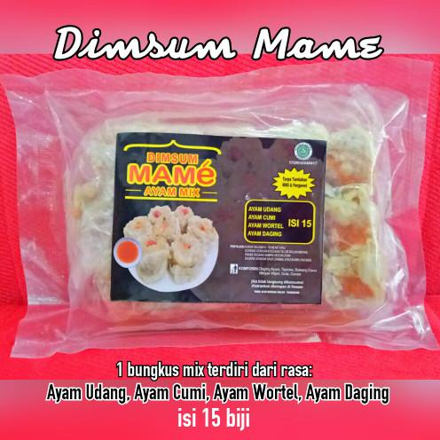 

Dimsum Mame isi banyak 15 biji rasa campur