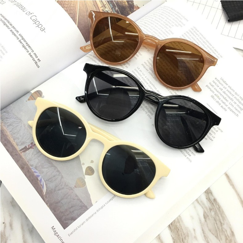 AND / COD / Kacamata Fashion Wanita Korean Fashion Retro Sunglasses Eyewear Impor Berkualitas / KM08