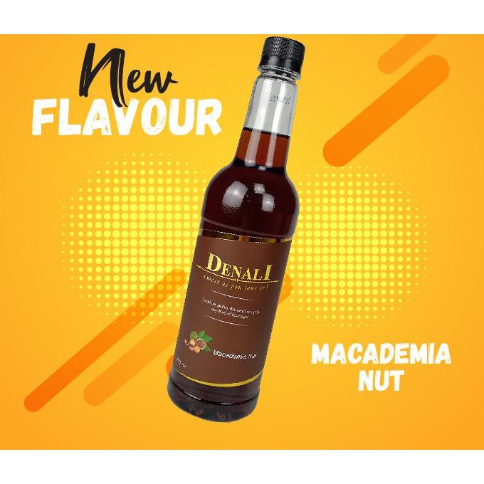 

Denali Syrup Macademia - Rasa Macademia 750ml