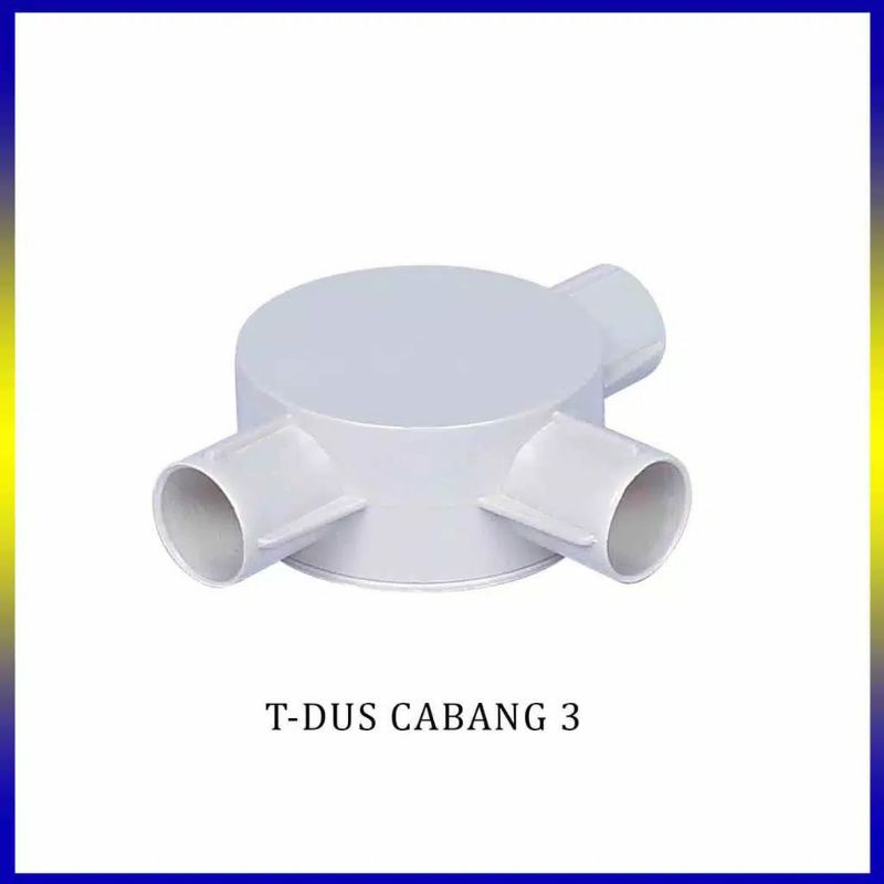 Tdus 20mm   T Dus Cabang 3