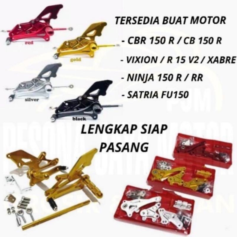 UnderBone Anderbon Anderbun Step Satria Fu 150 F150 Cbr Cb150R Cb Vixion Old New Ninja 150R RR 2Tak