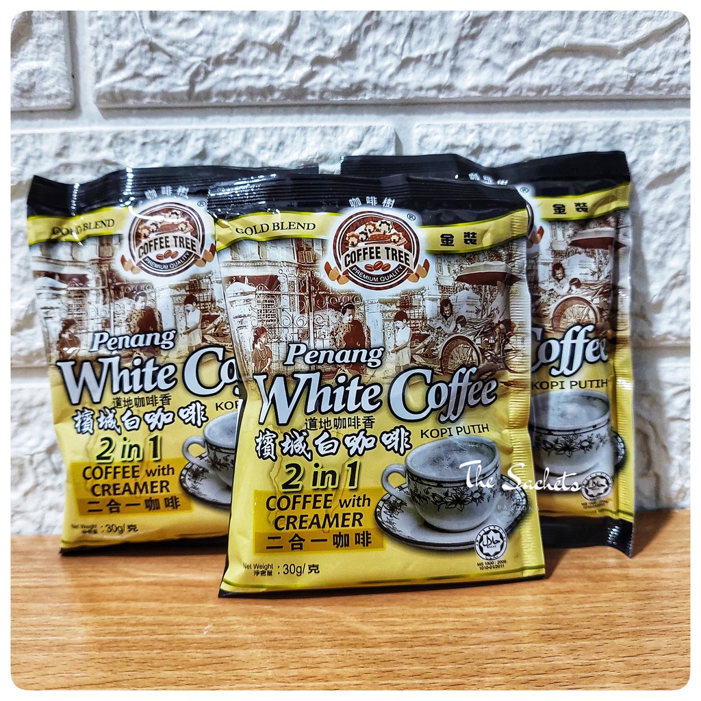 

Coffee Tree Penang White Coffee 2in1 Coffee with Creamer Sachet