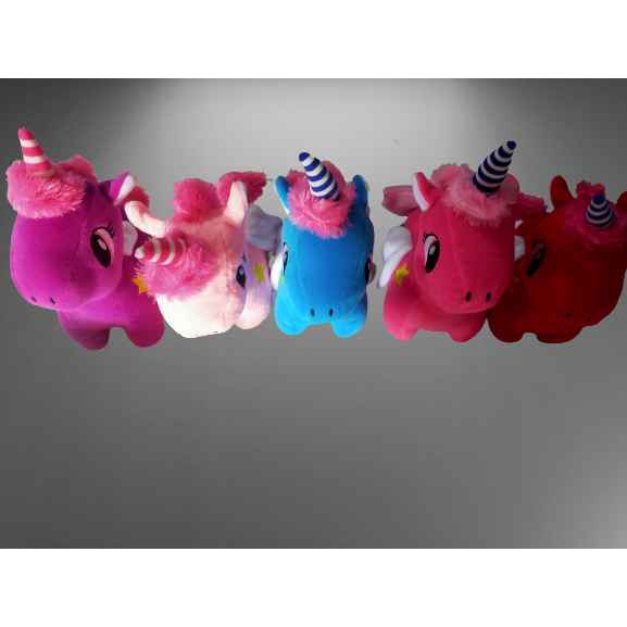 Boneka little pony UNICORN bertanduk tinggi +-35 cm label SNI