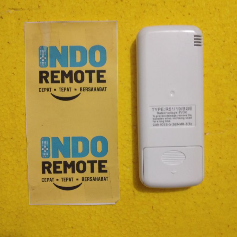 REMOTE AC MIDEA R51I19/BGE ORIGINAL