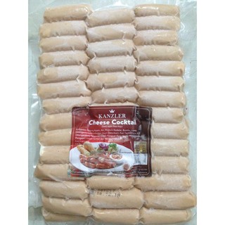 Kanzler Cheese Cocktail Sausage 1 kg Sosis Keju Ayam Kecil