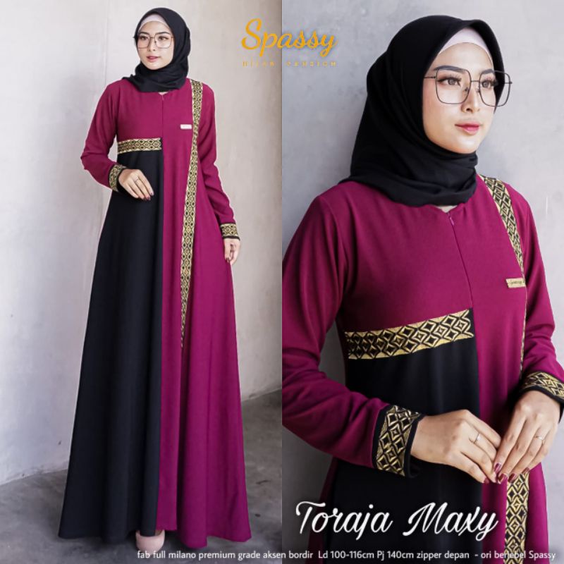 Toraja Maxi Dress Original Spassy