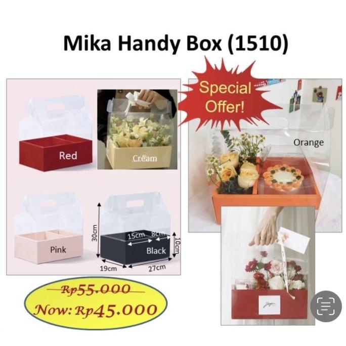 

[COD] Mika Handy Box 1510 Kotak Aesthetic Florist Bouquet Kado Hadiah Gift [COD]