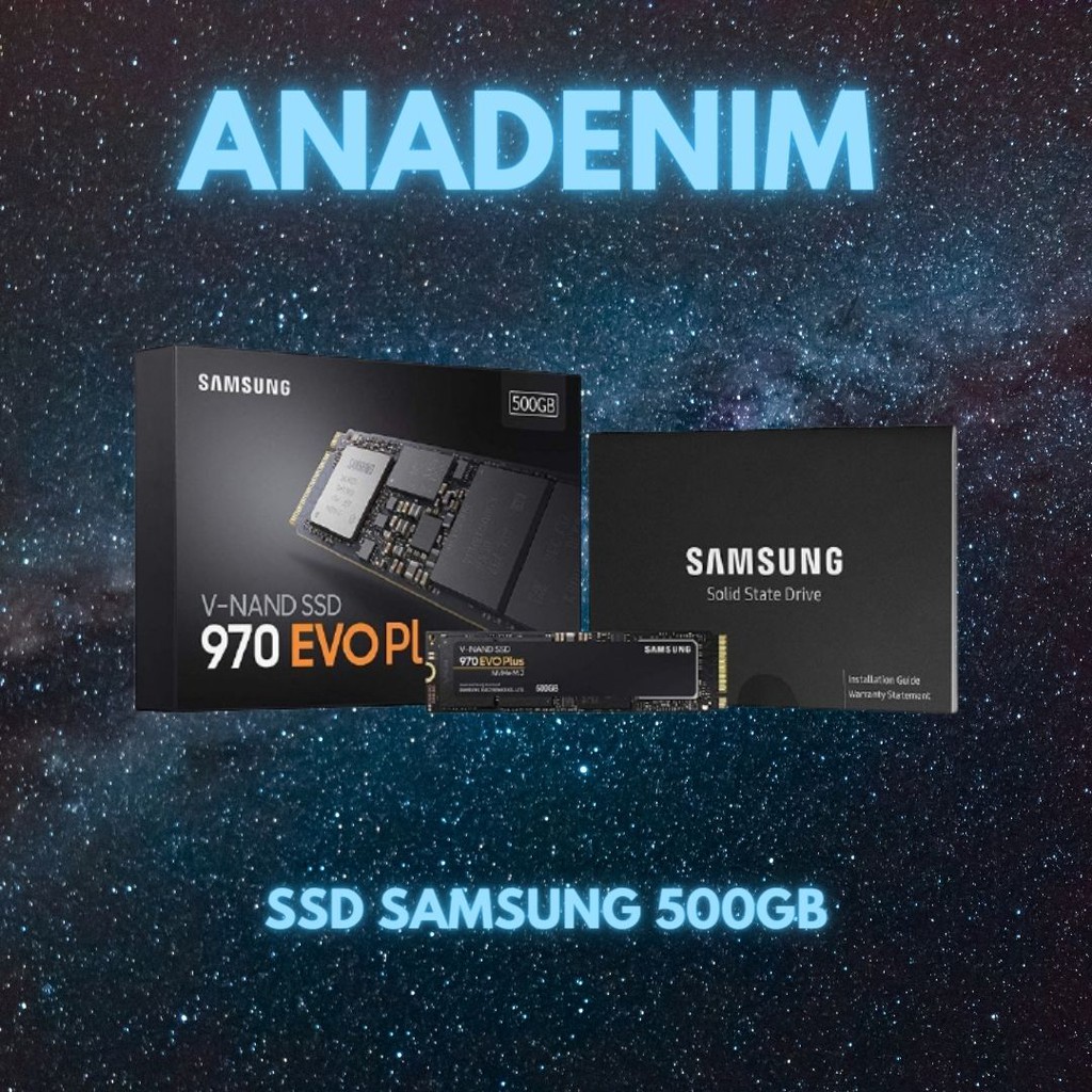 Samsung SSD 970 EVO PLUS NVMe M.2 500GB || Anadenim Store