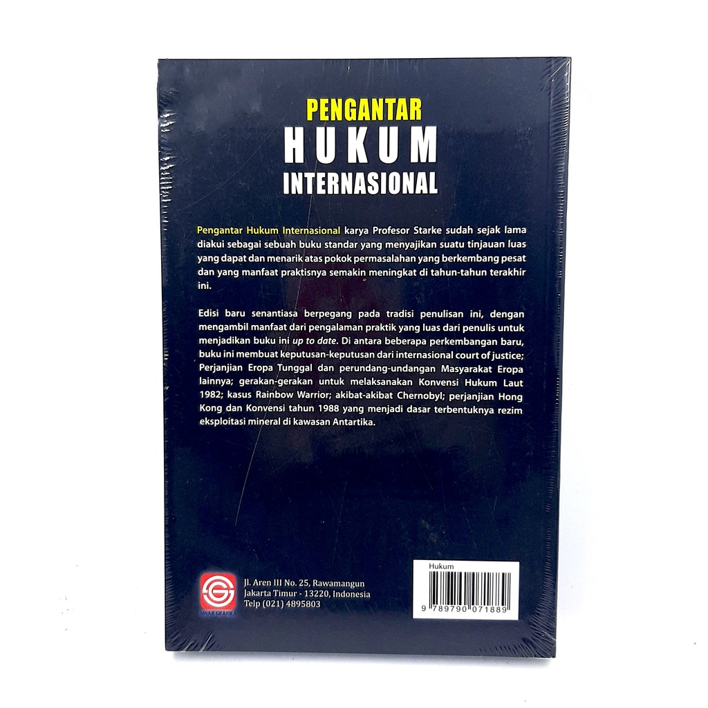 Pengantar Hukum Internasional Buku 1 Edisi 10 - J G Starke