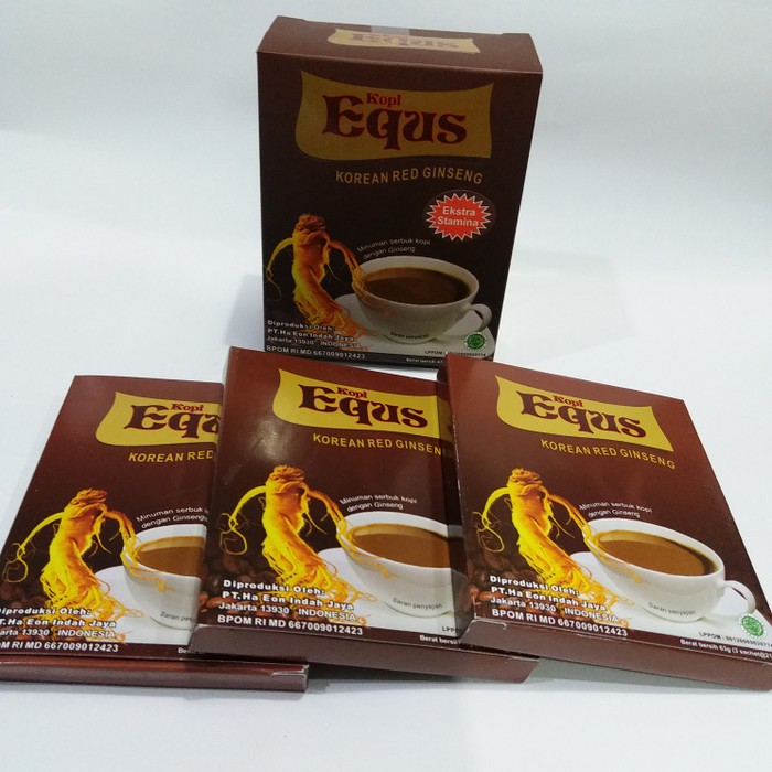 

Kopi Equs Herbal Kopi Stamina