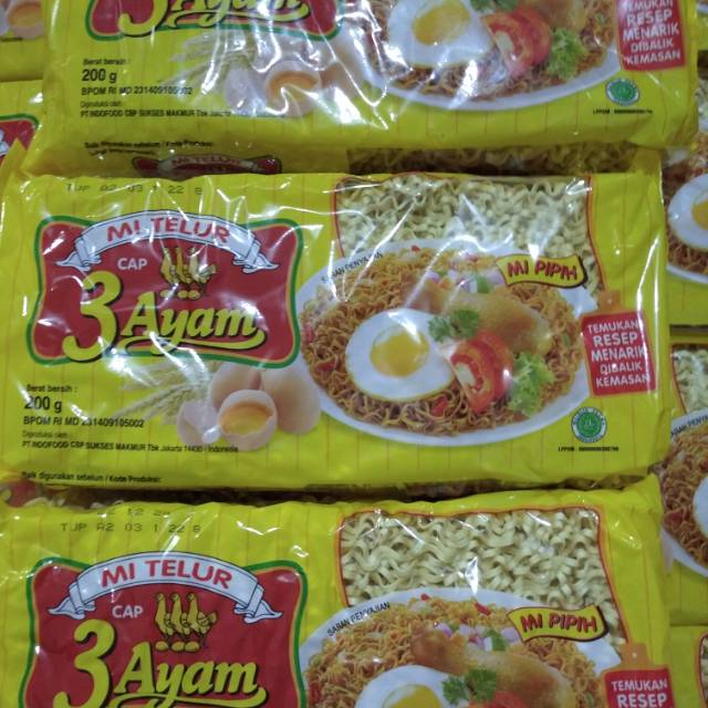 

Mie telur cap 3 ayam