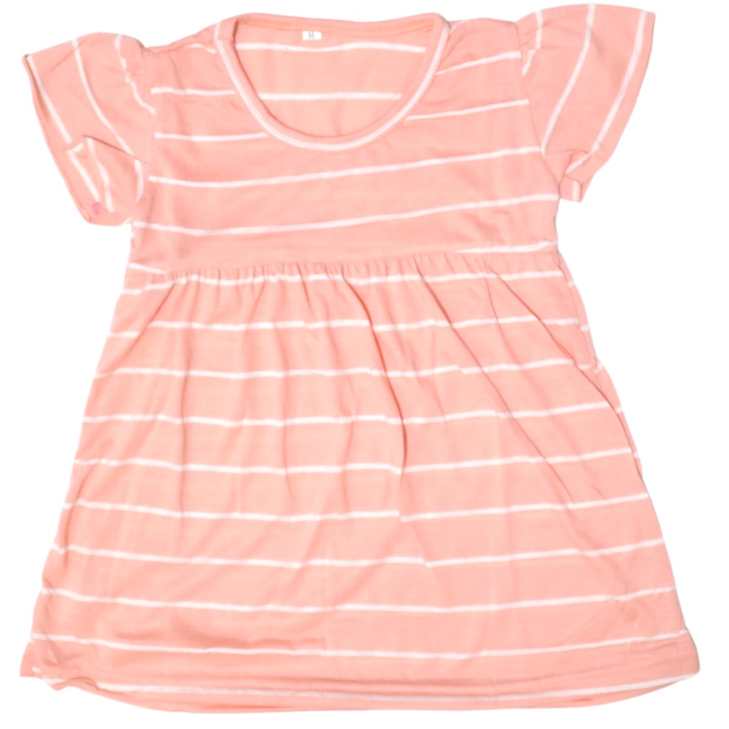 BabynKids - Dress Ruffle Anak Perempuan / Ruffle Dress Anak Perempuan / Dress Anak Perempuan / Daster Anak Perempuan /  Dress Babydoll Anak Perempuan / Dress Anak Cewek(1-6 tahun)