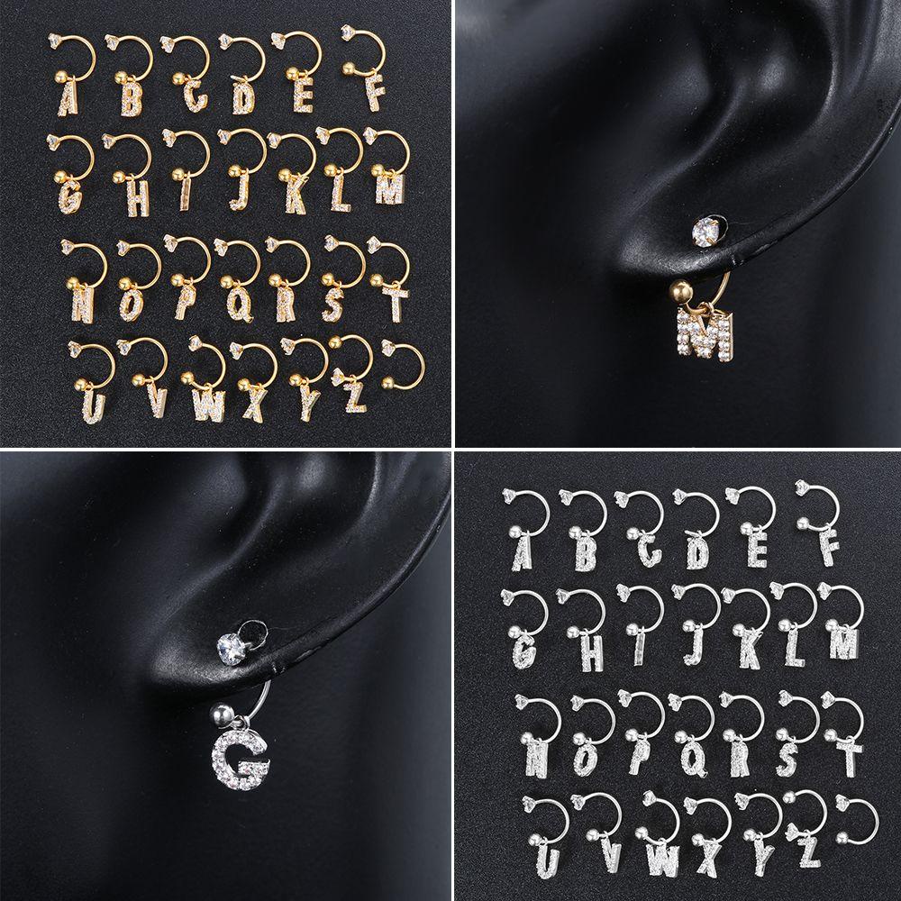 Lily Earrings Stainless Steel Menjuntai Drop Tusukan Tindik Anting