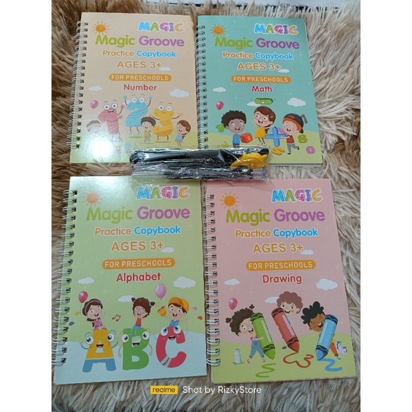 

MAGIC Groove Murah - Buku Belajar Menulis Anak