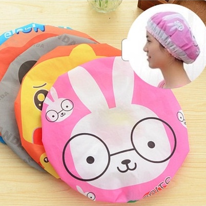 Shower Cap Karakter / Shower Cap Penutup Rambut