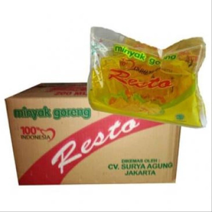 

Resto Minyak Goreng 200 ml, 400 ml, 800 ml ( 1 karton )