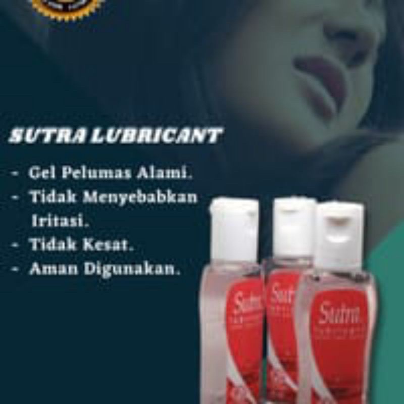 SUTRA Lubricant 50ml Botol / Sutra Gel / Sutra Lubrican Pelumas dan Pelicin Sex Gel Membantu Menambah