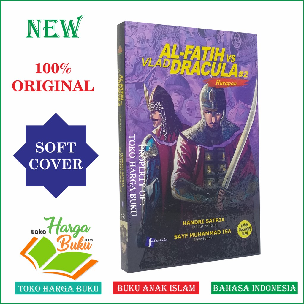 Foto Komik Al-Fatih VS Vlad Dracula Jilid 2 Harapan ORIGINAL full Color Salsabila Pustaka Al-Kautsar
