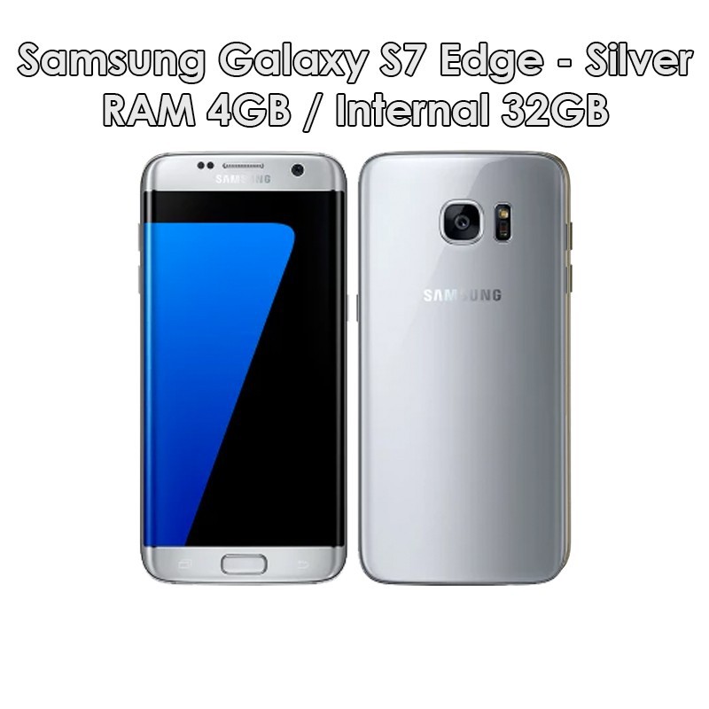 Samsung Galaxy S7 Edge G935FD - 4GB 32GB (4/32) - Black / Gold / Silver / Pink Gold - Baru - Resmi