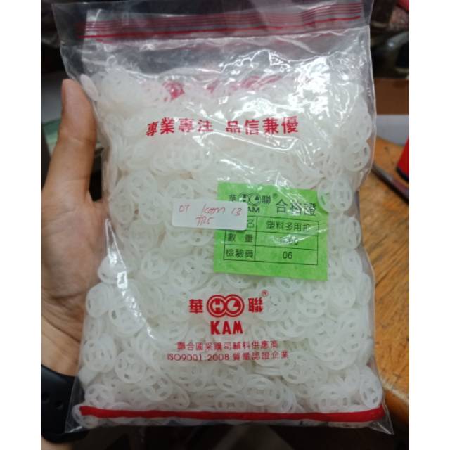 1000 pc kancing jepret plastik KAM 13mm