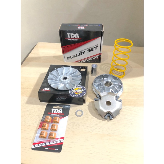 Paket CVT TDR Upgrade Beat Fi - Scoopy Fi - Vario 110 Original HID