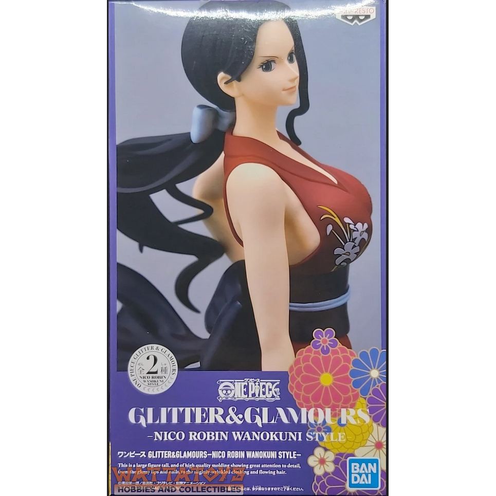 NICO ROBIN Glitter &amp; Glamours WANOKUNI STYLE red