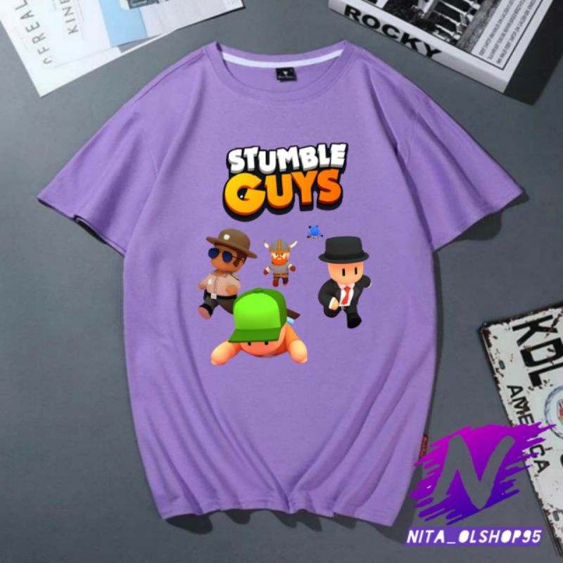 kaos anak stumble guys terbaru baju stumble guys