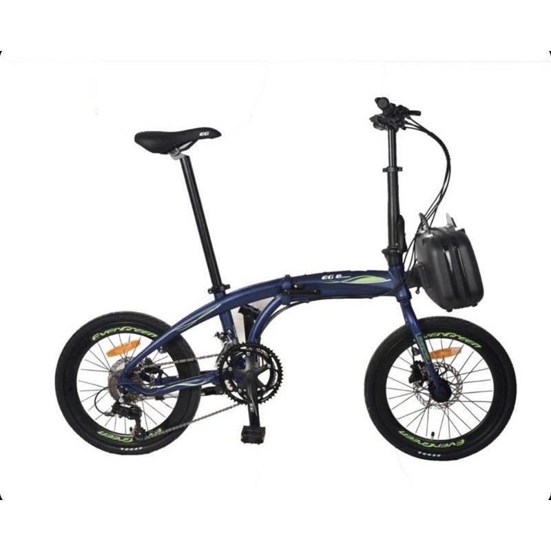 Sepeda lipat Evergreen 8 20 inch EG8 2020 import SNI Garansi mirip pacific element folding bike New-2