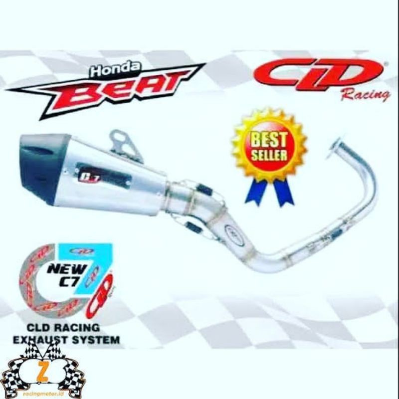 knalpot cld c7 honda beat