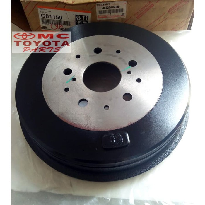Tromol Rem Belakang / Brake Drum Rear Innova Hilux 42431-0K080