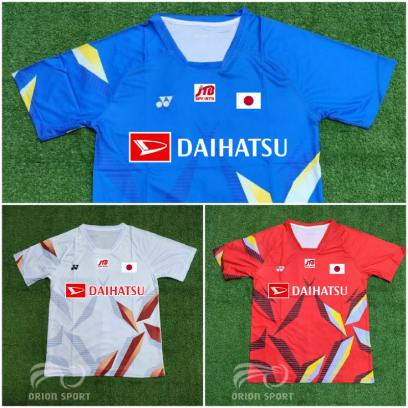 Kaos badminton import Yonex Y21004 Grade Ori Timnas Jepang