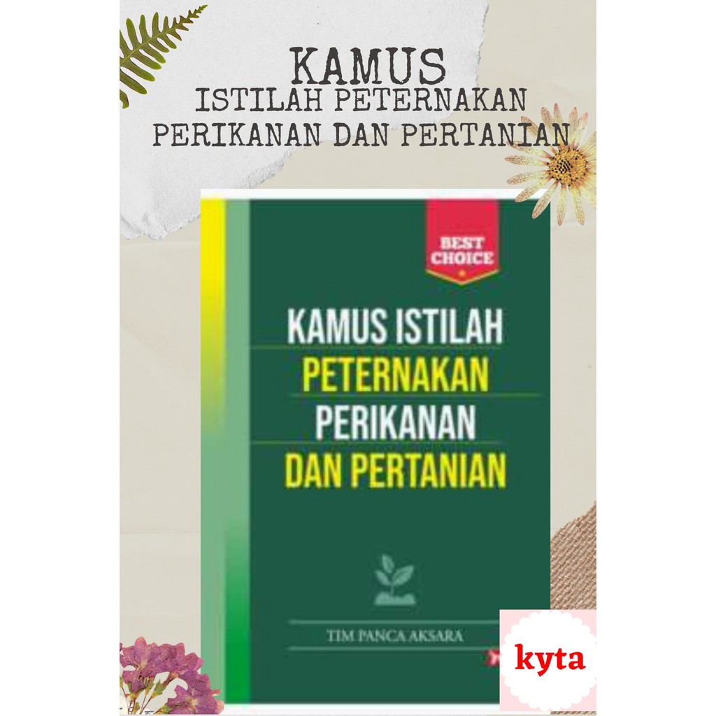 Jual Kamus Istilah Peternakan Perikanan Dan Pertanian Shopee Indonesia