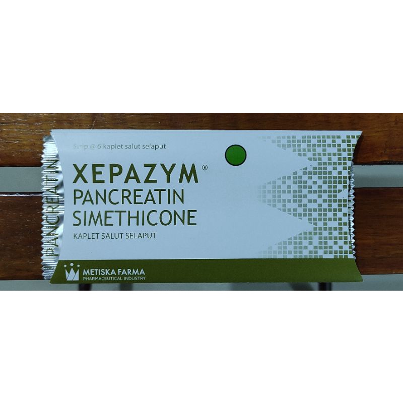 Xepazym tab / obat kembung / mengurangin asam lambung