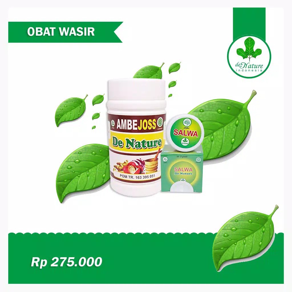 AMBEJOSS + SALEP SALWA - Obat Wasir De Nature