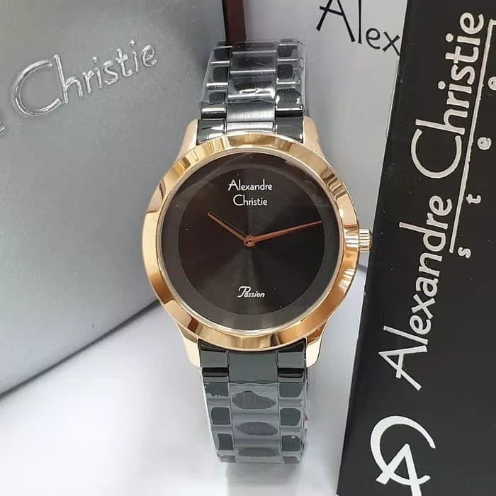 [Free Baterai] JAM TANGAN WANITA ALEXANDRE CHRISTIE AC 2784 ORIGINAL GARANSI RESMI 1 TAHUN