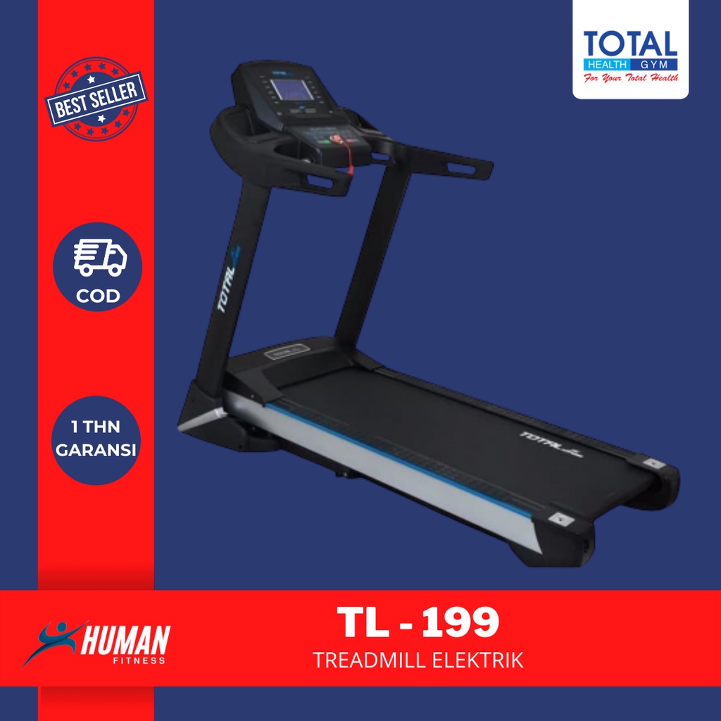 Treadmill - Treadmill Elektrik Auto Incline tl 199 - tredmill - treatmill alat olahraga - treadmill 