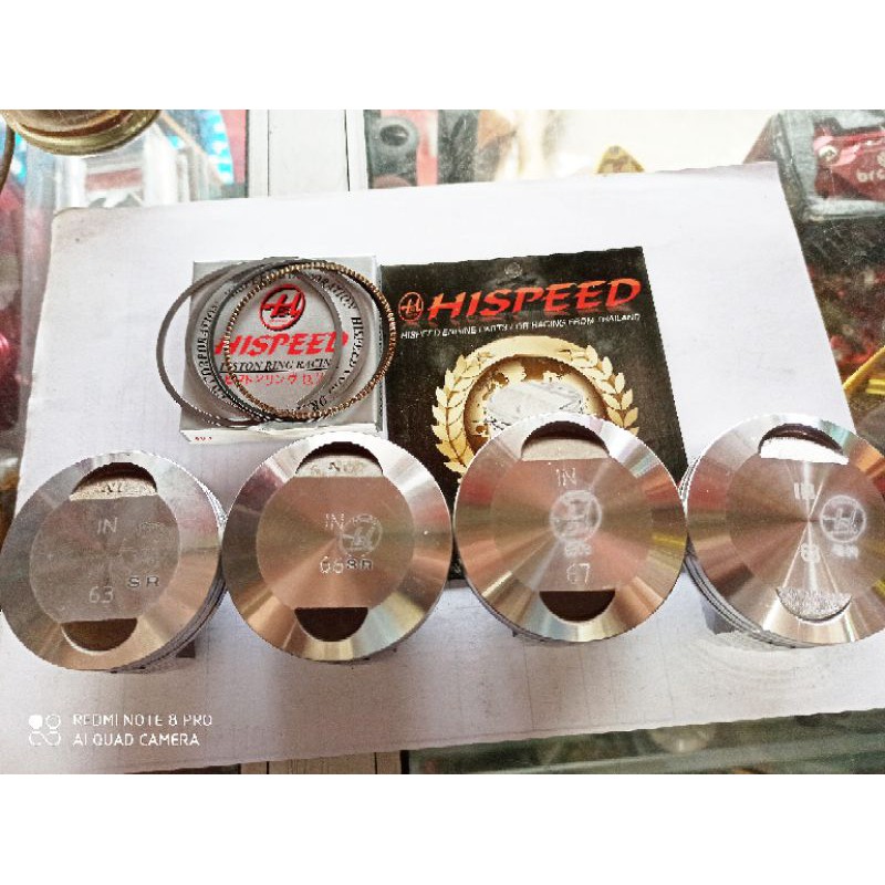 Piston Hispeed 59 62 63 64 65 66 67 68 ada Pin 13 Pin 14 Pin 15 Sepaket