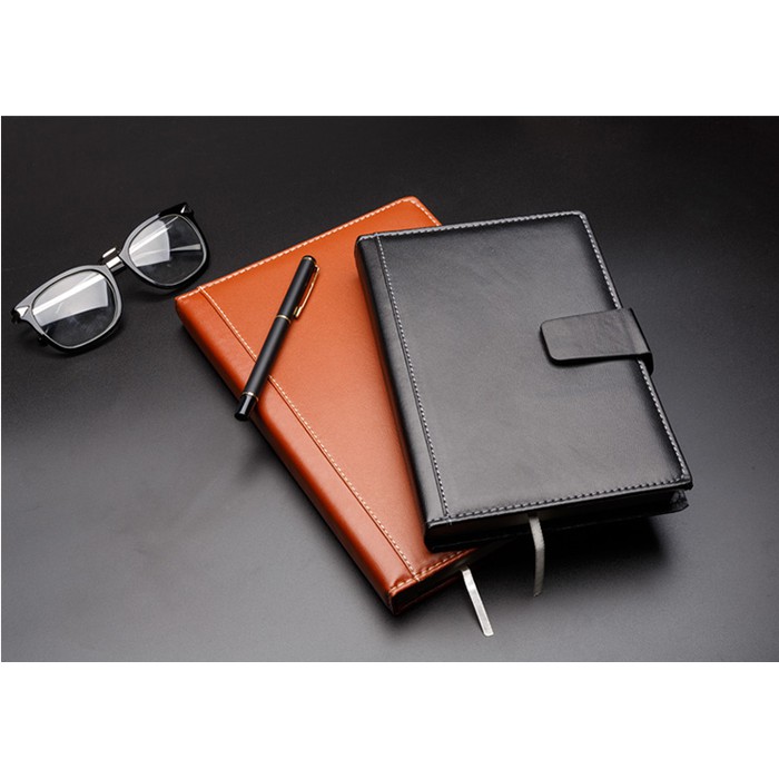 

Grosir buku agenda bahan kulit leader buku memo kerja note book leader Keren