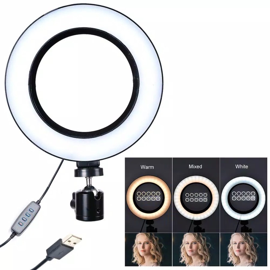 Ringlight 16cm Ring Selfie LED 16cm Ring Light