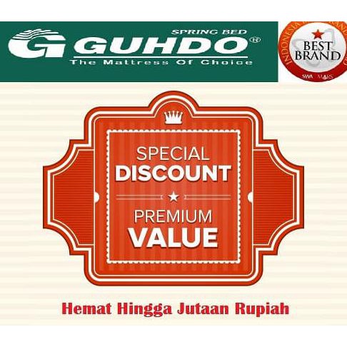 guhdo springbed latex ruby dream - 160x200 - hanya kasur / mattress murah