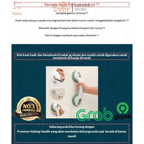 Premium Helping Handle Original - Premiun Bathroom Handle MALL OFFICIAL DPT
